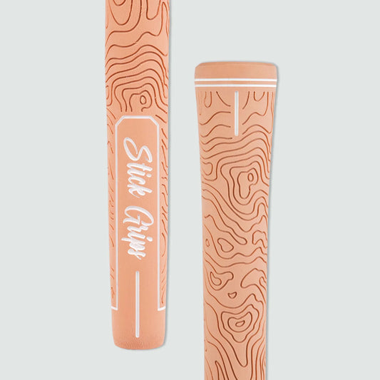 Stick Grips Golf Authentic Topo Augusta Peach Midsize Swing Club Grip (Irons & Woods)
