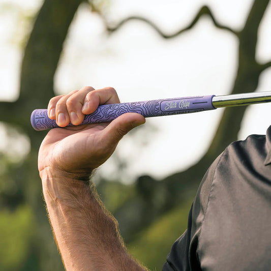 Stick Grips Authentic TOPO Purple Standard Swing Club Grip (Irons & Woods)