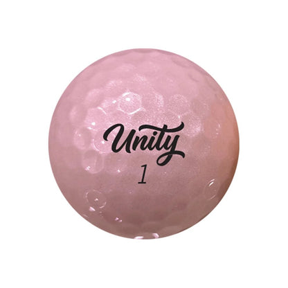 Volvik BCRF Unity Pink Golf Balls Pack of 6 Split Color's Support BCRF