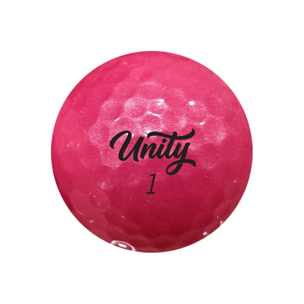 Volvik BCRF Unity Pink Golf Balls Pack of 6 Split Color's Support BCRF