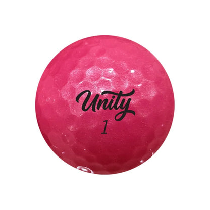 Volvik BCRF Unity Pink Golf Balls Pack of 6 Split Color's Support BCRF