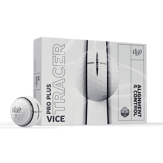 Vice Tracer Pro Plus Golf Balls (1 Dozen New Golf Balls)