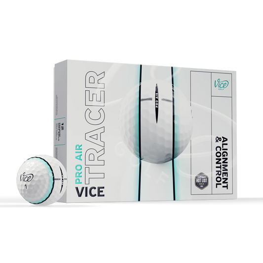 Vice Pro Air Tracer Golf Balls (1 Dozen New Golf Balls)