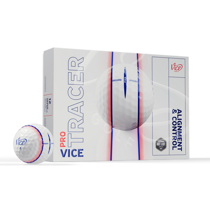 Vice Tracer Pro Golf Balls (1 Dozen New Golf Balls)