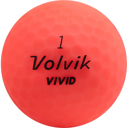 Volvik Vivid Matte Pink 1 Dozen (12) Golf Balls