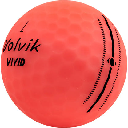 Volvik Vivid Matte Pink 1 Dozen (12) Golf Balls