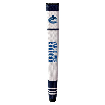 Team Golf Vancouver Canucks (White) Oversized Pistol Putter Grip NHL Licensed