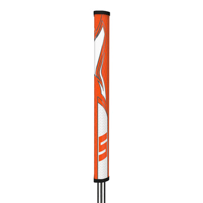 SuperStroke (Authentic) Zenergy Orange & White Flatso 1.0 Putter Grip Orange Crush