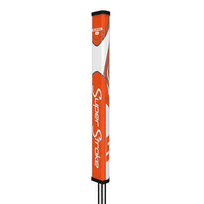 SuperStroke (Authentic) Zenergy Orange & White Flatso 1.0 Putter Grip Orange Crush