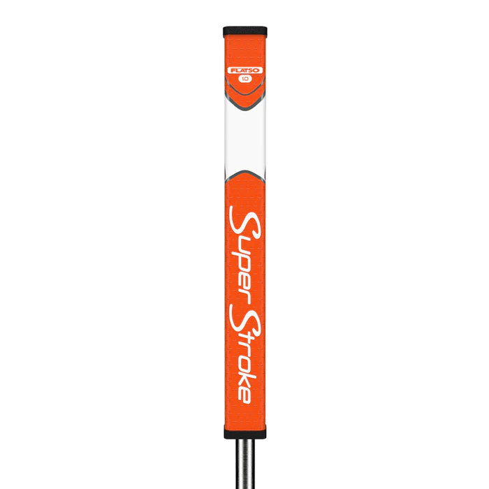 SuperStroke (Authentic) Zenergy Orange & White Flatso 1.0 Putter Grip Orange Crush