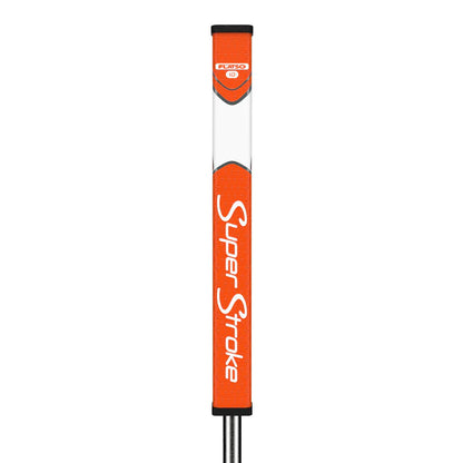 SuperStroke (Authentic) Zenergy Orange & White Flatso 1.0 Putter Grip Orange Crush