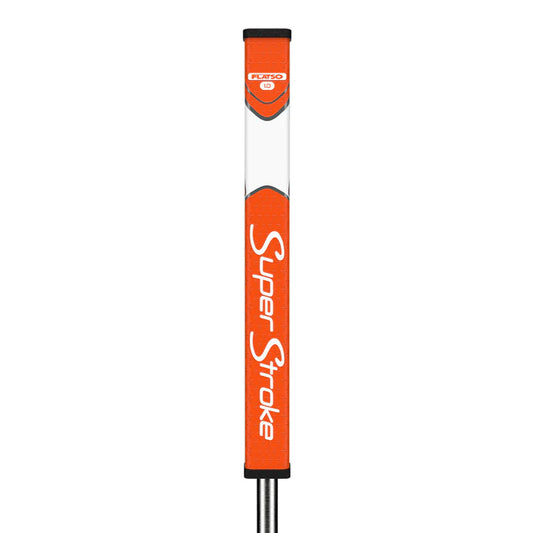 SuperStroke (Authentic) Zenergy Orange & White Flatso 1.0 Putter Grip Orange Crush