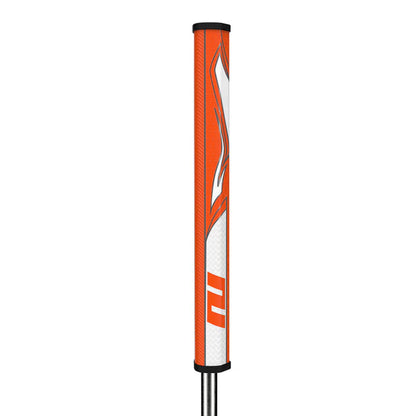 SuperStroke (Authentic) Zenergy Orange & White Flatso 1.0 Putter Grip Orange Crush