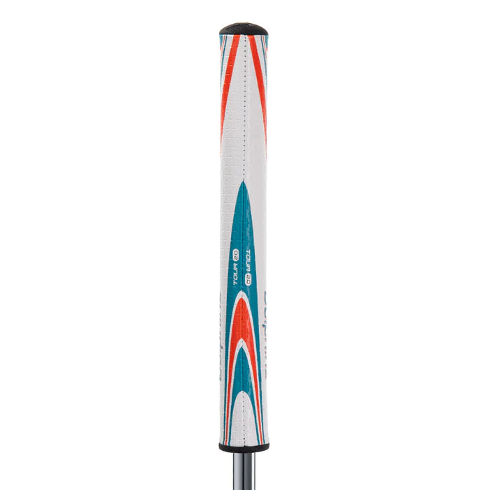 SuperStroke (Authentic) Miami Dolphins Mid Slim 2.0 Putter Grip w/Ball Marker NFL Licensed