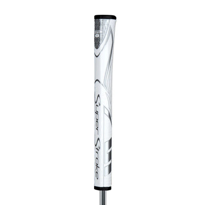 SuperStroke (Authentic) Zenergy White Silver Pistol 1.0 Putter Grip