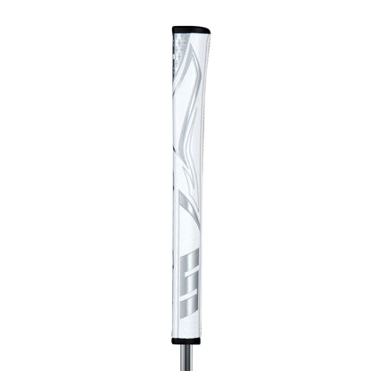 SuperStroke (Authentic) Zenergy White Silver Pistol 1.0 Putter Grip