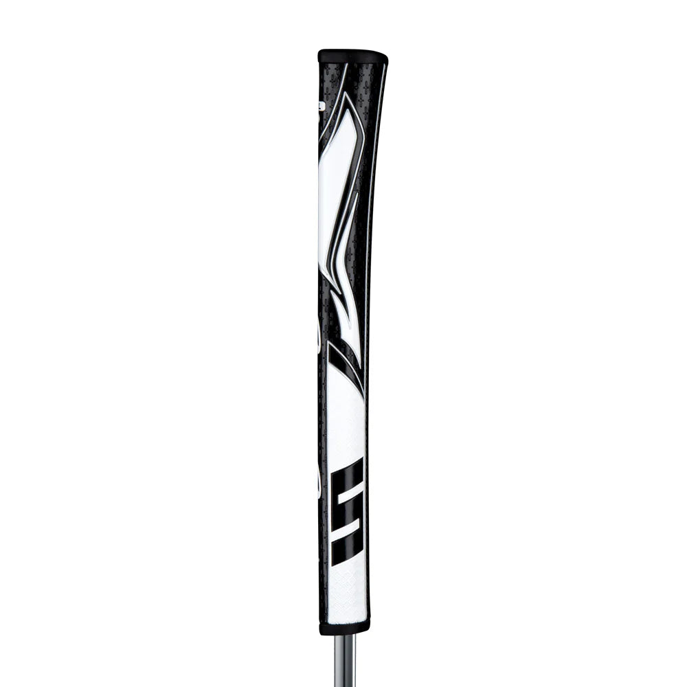 SuperStroke (Authentic) Zenergy Black White Pistol Tour Putter Grip