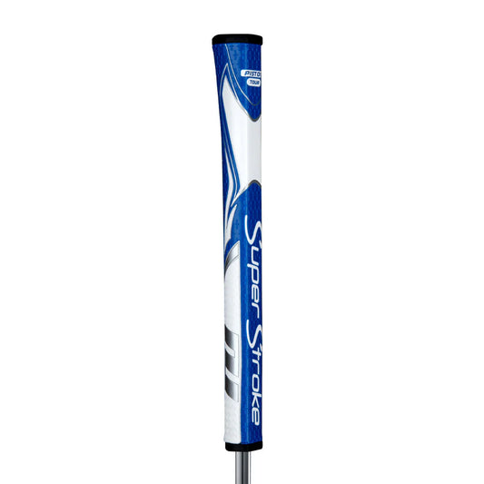 SuperStroke (Authentic) Zenergy Blue & White Pistol Tour Putter Grip