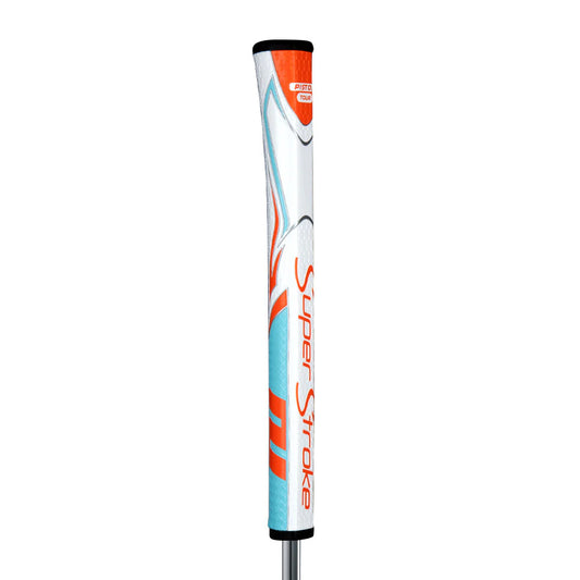 SuperStroke (Authentic) Zenergy Orange Blue White Pistol Tour Putter Grip