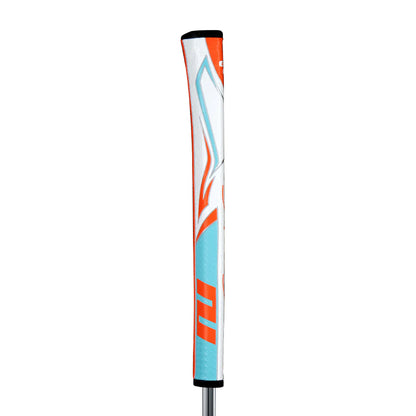 SuperStroke (Authentic) Zenergy Orange Blue White Pistol Tour Putter Grip