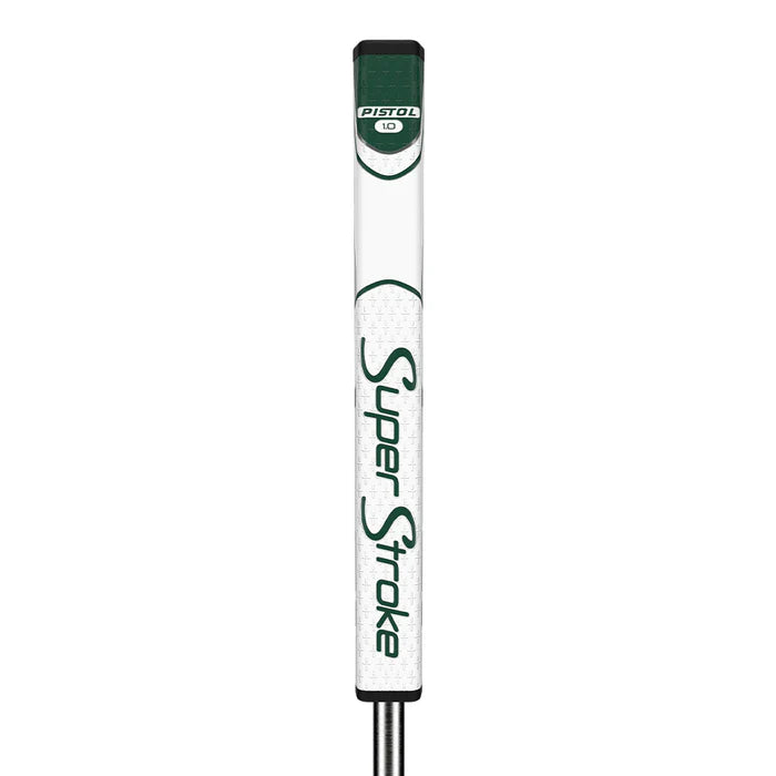 SuperStroke (Authentic) Zenergy Green & White Pistol 1.0 Putter Grip