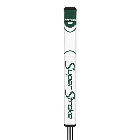 SuperStroke (Authentic) Zenergy Green & White Pistol 1.0 Putter Grip