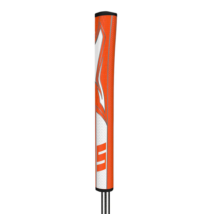 SuperStroke (Authentic) Zenergy Orange & White Pistol 1.0 Putter Grip