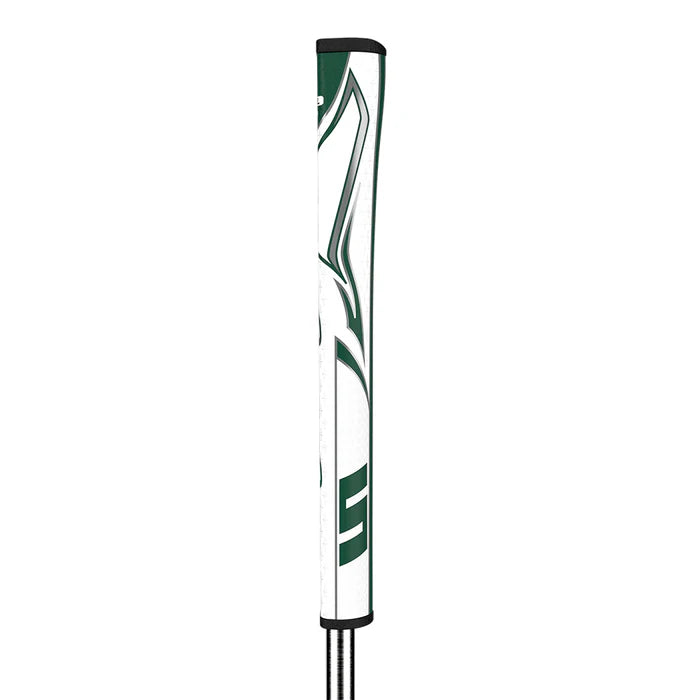 SuperStroke (Authentic) Zenergy Green and White & White Pistol Tour Putter Grip