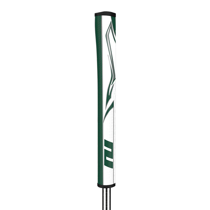 SuperStroke (Authentic) Zenergy Green and White & White Pistol Tour Putter Grip