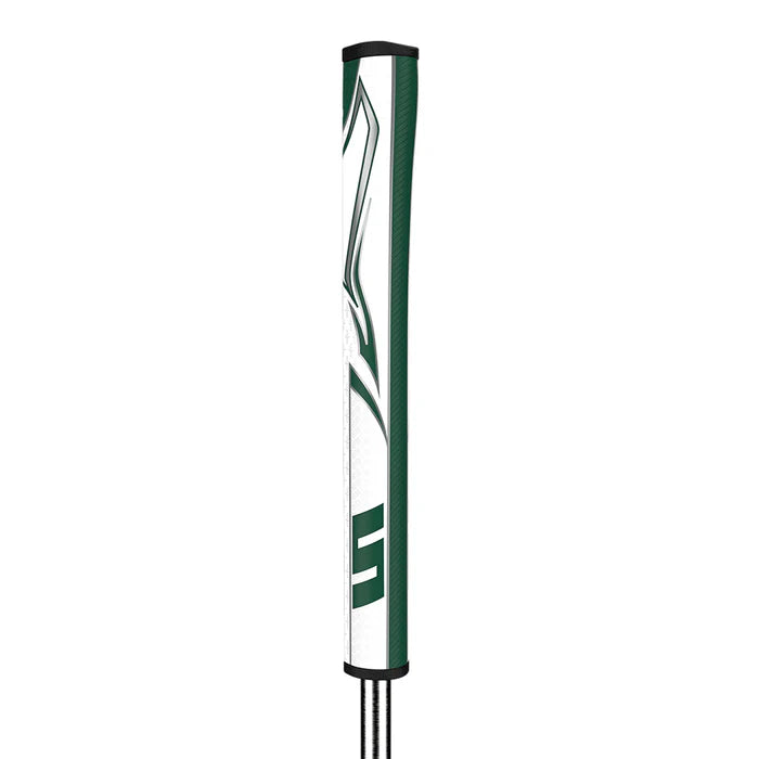 SuperStroke (Authentic) Zenergy Green and White & White Pistol Tour Putter Grip