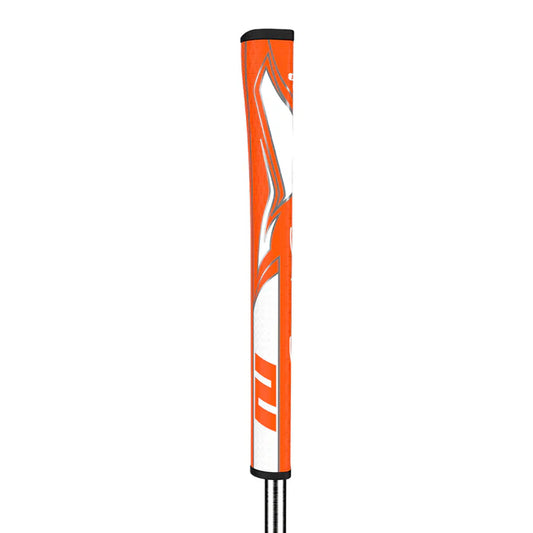 SuperStroke (Authentic) Zenergy Orange & White Pistol Tour Putter Grip (Orange Crush)