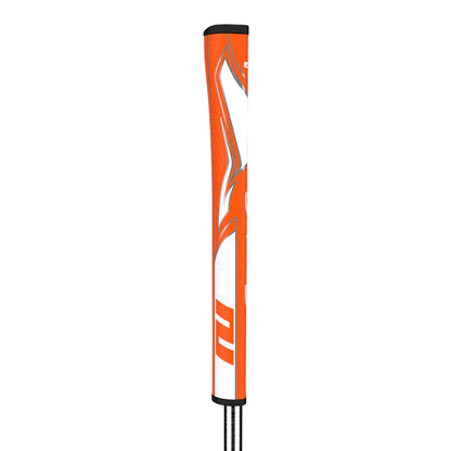 SuperStroke (Authentic) Zenergy Orange & White Pistol Tour Putter Grip (Orange Crush)