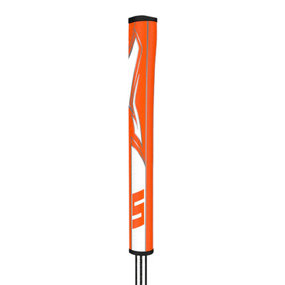 SuperStroke (Authentic) Zenergy Orange & White Pistol Tour Putter Grip (Orange Crush)