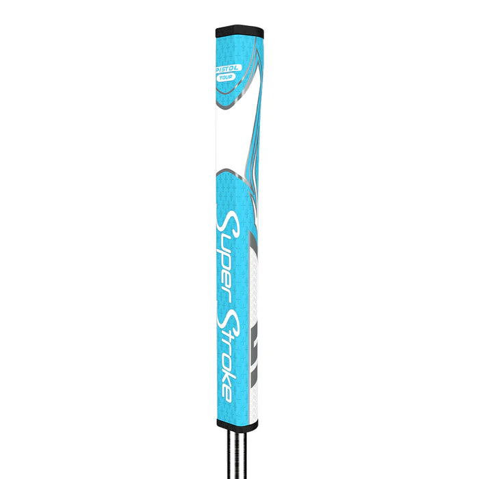 SuperStroke (Authentic) Zenergy Sky Blue Pistol Tour Putter Grip