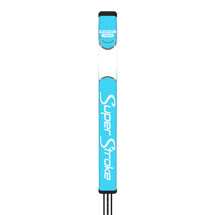 SuperStroke (Authentic) Zenergy Sky Blue Pistol Tour Putter Grip