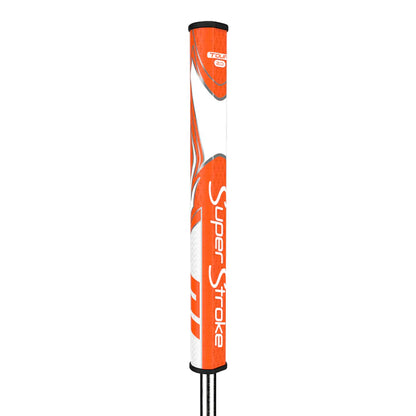 SuperStroke (Authentic) Zenergy Orange & White Pistol 2.0 Putter Grip