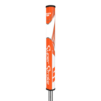 SuperStroke (Authentic) Zenergy Orange & White Pistol 2.0 Putter Grip