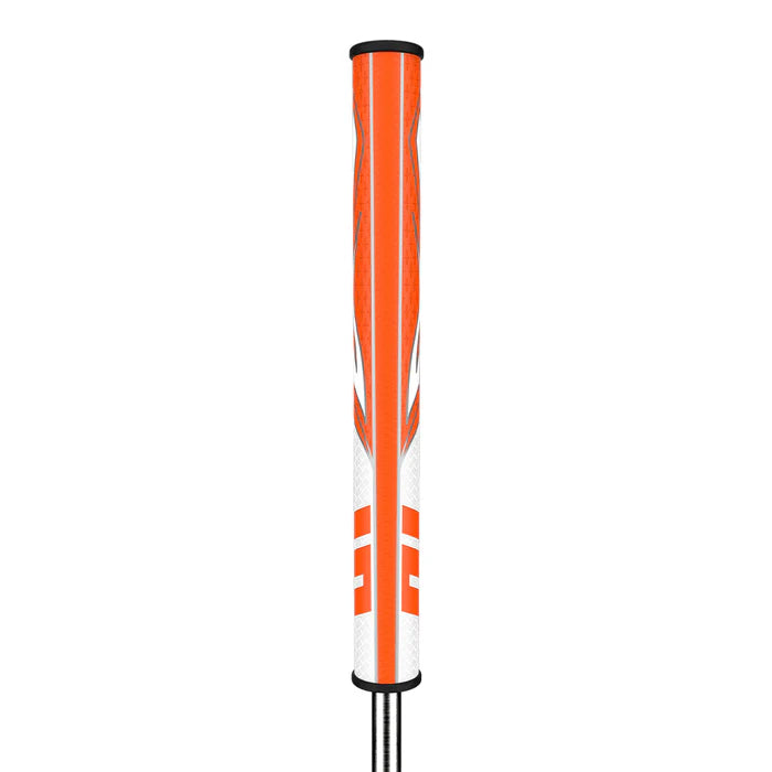 SuperStroke (Authentic) Zenergy Orange & White Pistol 2.0 Putter Grip
