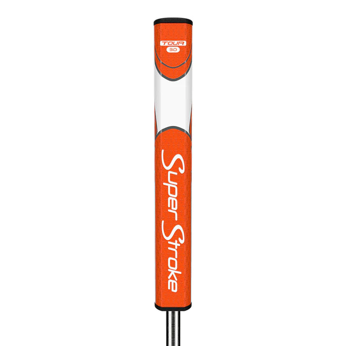 SuperStroke (Authentic) Zenergy Orange & White Tour 3.0 Putter Grip Orange Crush