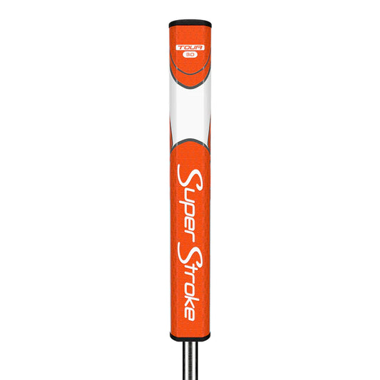 SuperStroke (Authentic) Zenergy Orange & White Tour 3.0 Putter Grip Orange Crush