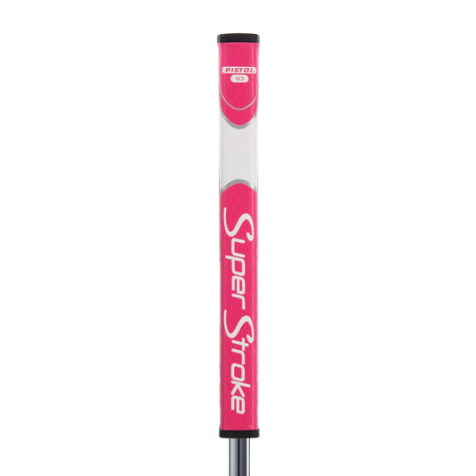 SuperStroke (Authentic) Zenergy Pink & White Pistol 1.0 Putter Grip