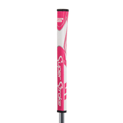 SuperStroke (Authentic) Zenergy Pink & White Pistol Tour Putter Grip