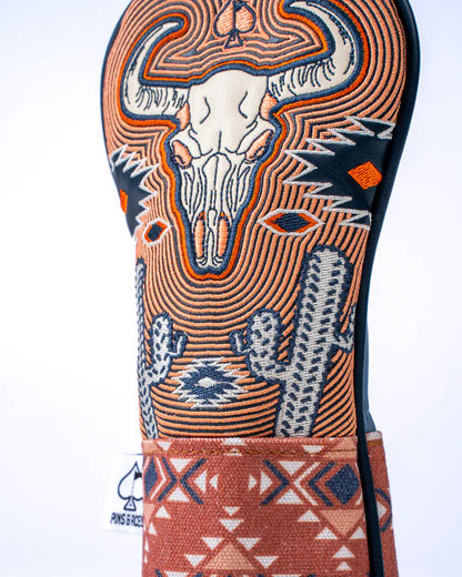 Pins & Aces Authentic Western Aesthetic Rescue/Hybrid Head Cover