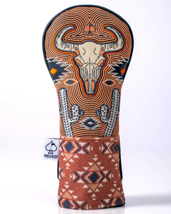 Pins & Aces Authentic Western Aesthetic Rescue/Hybrid Head Cover