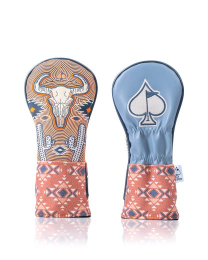 Pins & Aces Authentic Western Aesthetic Rescue/Hybrid Head Cover