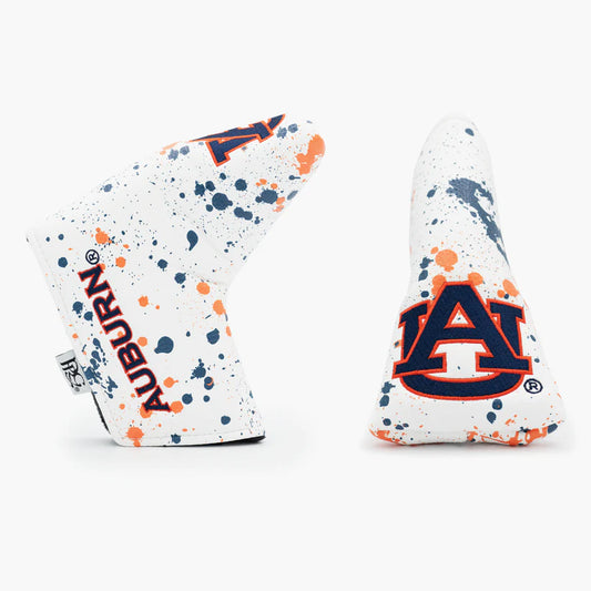 PRG Golf Auburn Tigers 2025 Paint Splash Blade Putter Cover (New Pattern) NCAA