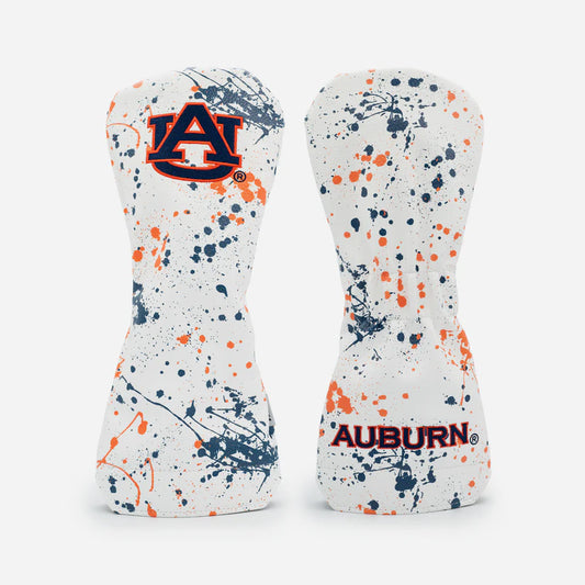 PRG Golf Auburn Tigers 2025 Paint Splash Driver Head Cover (New Pattern) NCAA
