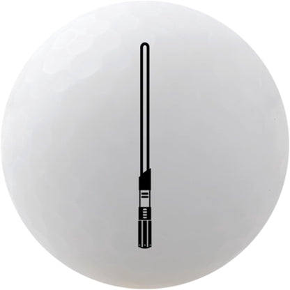 Volvik Vivid Soft 3-Piece Construction Darth Vader 6 Pack W/Ball Marker