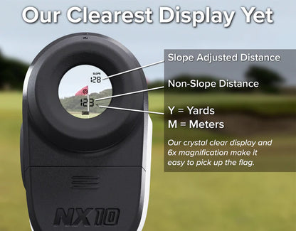 PRECISIONPRO Golf NX10 Slope Rangefinder
