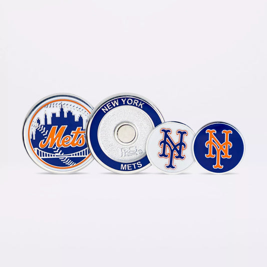 PRG Golf New York Mets Magnetic Duo Golf Ball Marker MLB Licensed